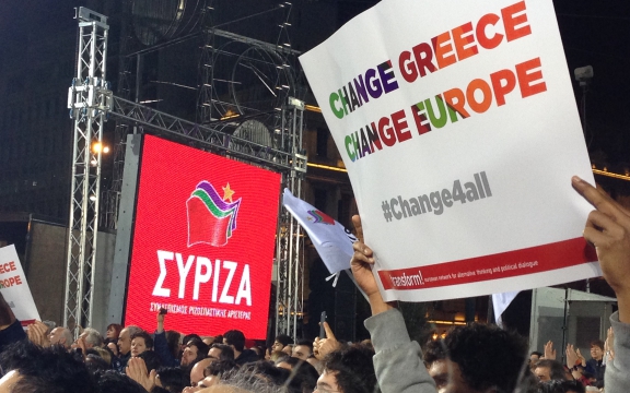 Verander Griekenland. Verander Europa