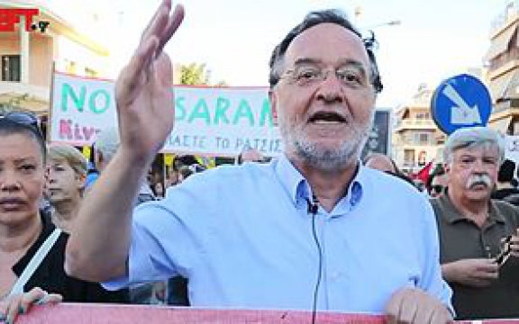 Minister van Productieve Heropbouw, Leefmilieu en Energie Panagiotis Lafazanis