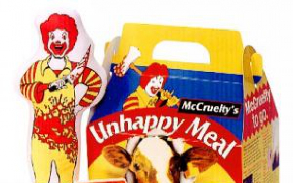 Unhappy Meal van McCruelty