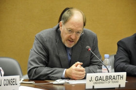 Professor James Galbraith university of Texas