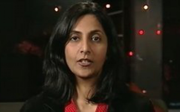 Kshama Sawant, socialistisch gemeenteraadslid in Seattle