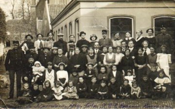 Belgische oorlogsvluchtelingen in Ilpendam, Nederland tijdens de Eerste Wereldoorlog