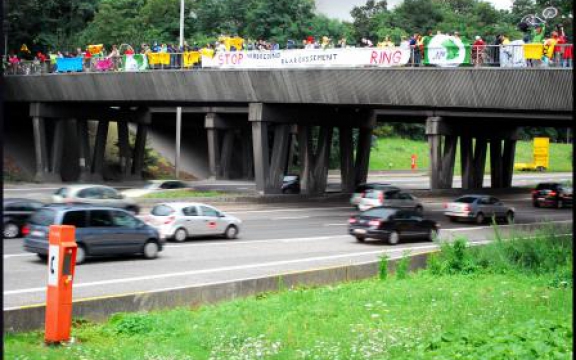 Betoging tegen de verbreding van de Brusselse Ring