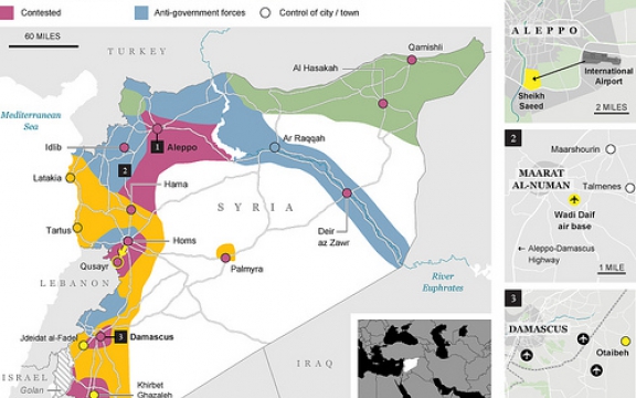 Het onontwarbare kluwen van het Syrische conflict