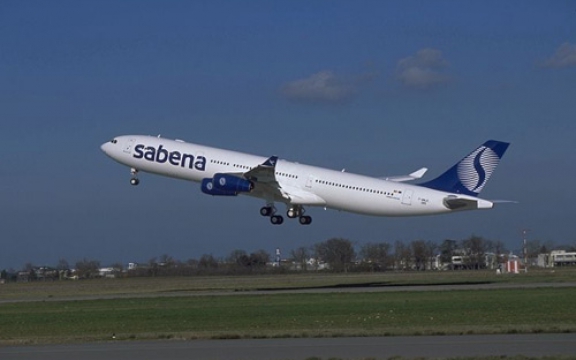 Sabena Airbus A340, dit toestel voerde de laatste vlucht van Sabena uit