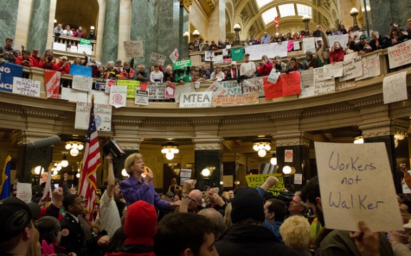 De sociale strijd van Wisconsin gaat ons allen aan