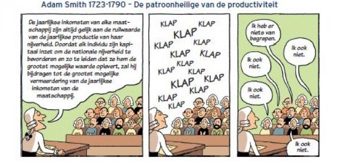 Cartoon Adam Smith