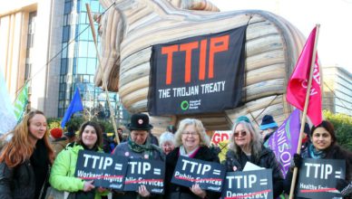 TTIP-protesten nemen toe