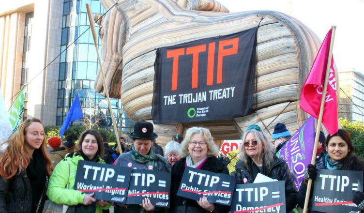 TTIP-protesten nemen toe