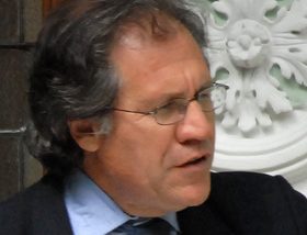 Secretaris-generaal Luis Almagro van de Organisatie van Amerikaanse Staten (OAS