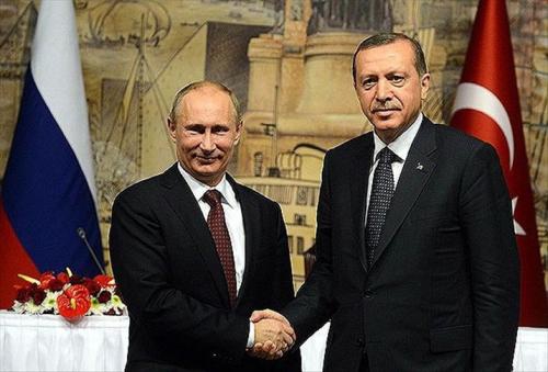 Poetin en Erdogan in betere tijden