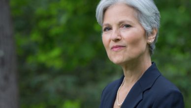 Jill Stein van de US Green Party is voorlopig de enige presidentskandidaat die positieve gevolgen ondervindt van Sanders' steun aan Clinto