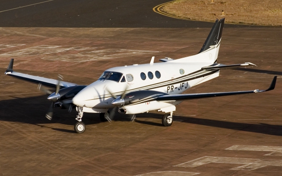 Een Hawker Beechcraft C90GTi