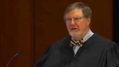 Rechter James Robart tijdens de zitting over de moslimban van president Trump