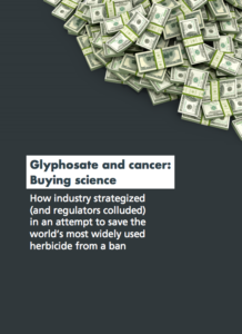 Glyposate and cancer: Buying Science