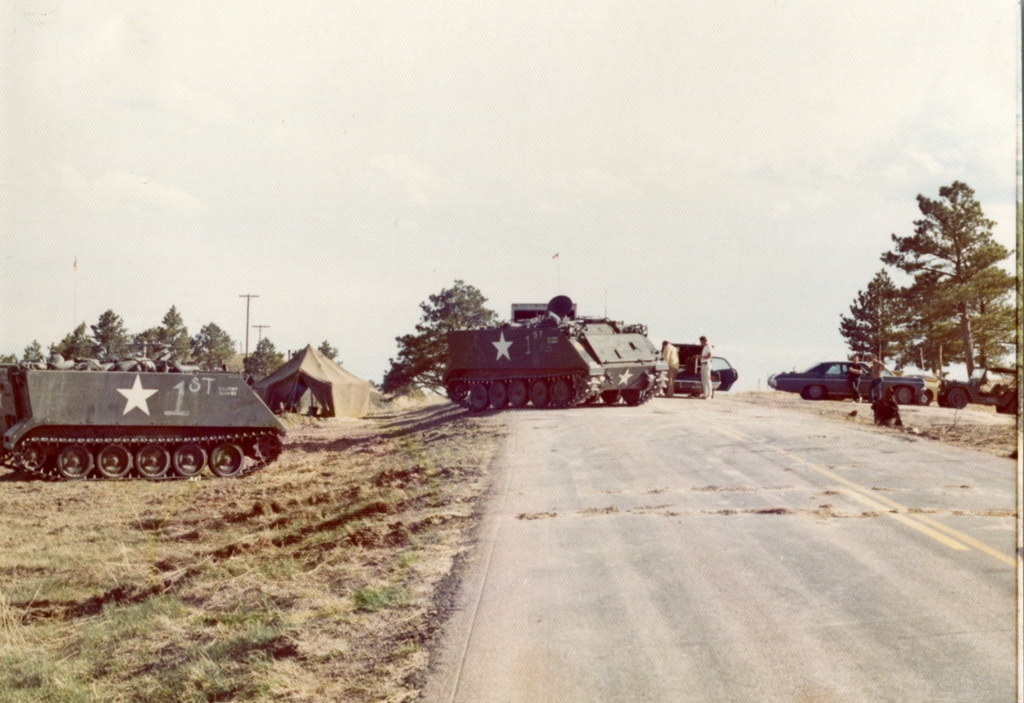 In 1973 zette president Nixon het leger in om de symbolische bezetting van Wounded Knee te beëindigen