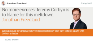 Jonathan Freedland on Jeremy Corbyn