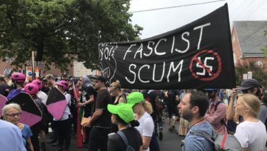 Protest tegen extreemrechts in Charlottesville