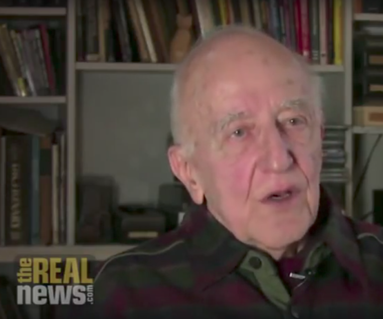 Edward Herman (19252017) één van de belangrijkste mediacritici is