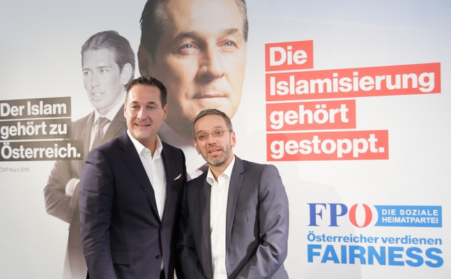 Extreemrechtse FPÖ voert campagne tegen de islam