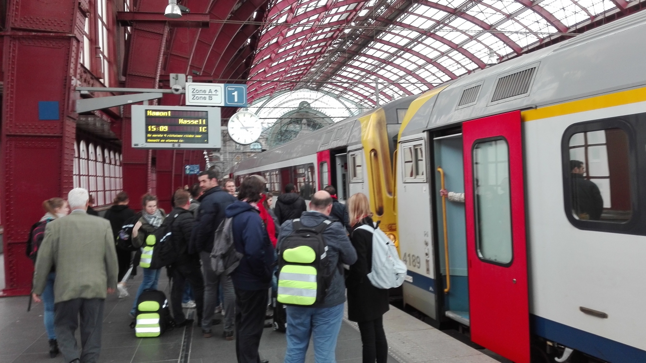 De kleine dieseltreintjes gaan geleidelijk verdwijnen wanneer de laatste lijnen worden geëlektricifeerd, zoals de lijn naar Hamont