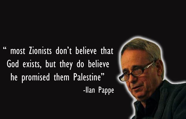 Ilan Pappé on zionists