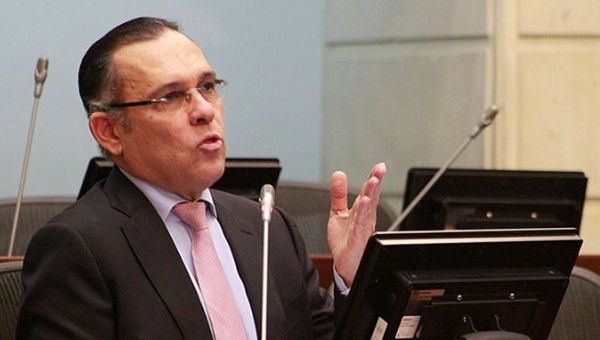 Voorzitter van de Colombiaanse Senaat Efraín Cepeda