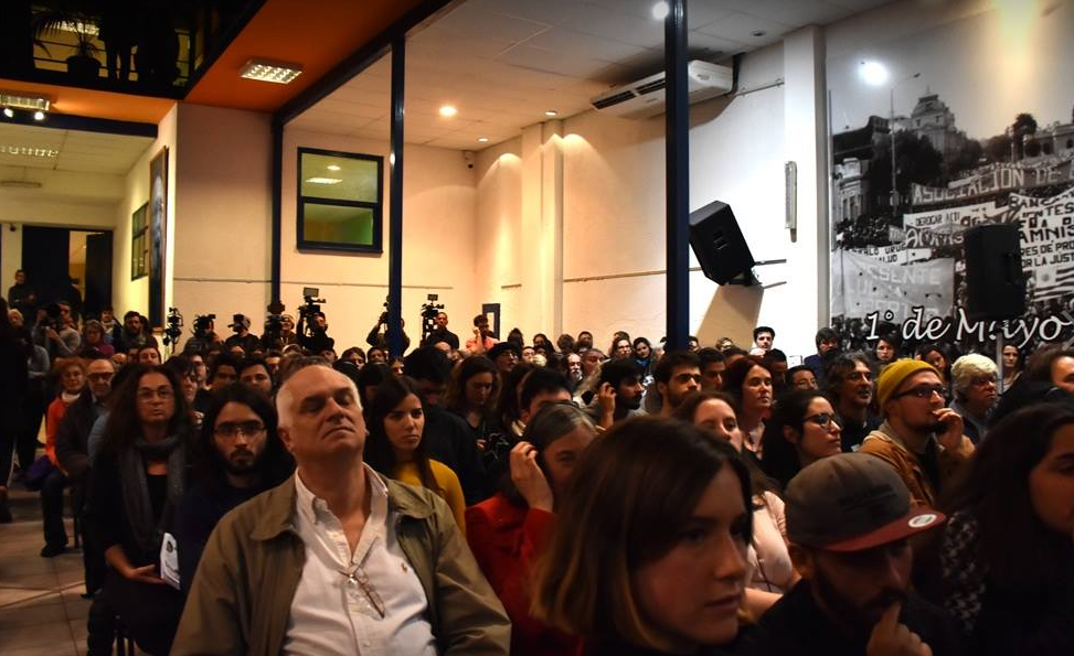 Het publiek tijdens het panelgespre