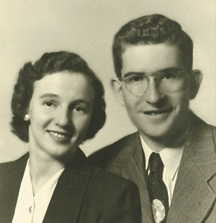 Noam Chomsky en Carol Schatz