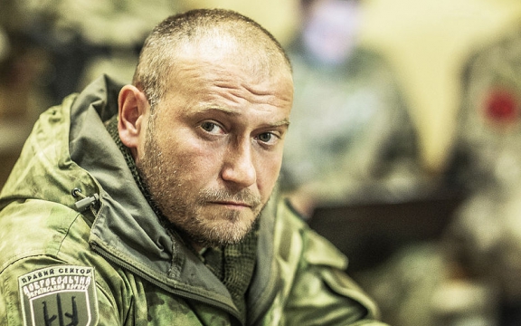 Dmytro Yarosh, leider van de extreem-rechtse organisatie Pravy Sektor