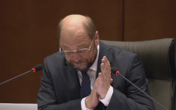 EP-voorzitter Martin Schulz heeft kopzorgen. Zijn eigen sociaaldemocratische fractie staat minder eensgezind achter het TTIP dan hij had gehoopt