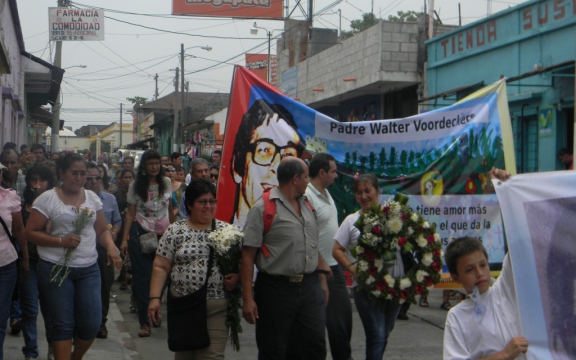 Walter Voordeckers nog steeds herdacht in Guatemala