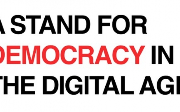 A stand for democracy in the digital age