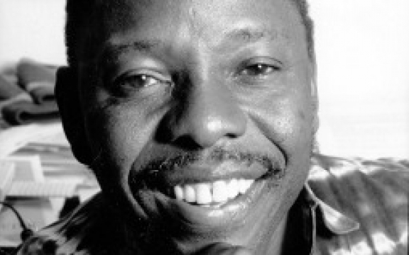 Ken Saro-Wiwa, op 10 november 1995 geëxecuteerd ten bate van de winstcijfers van petroleumbedrijf Shell