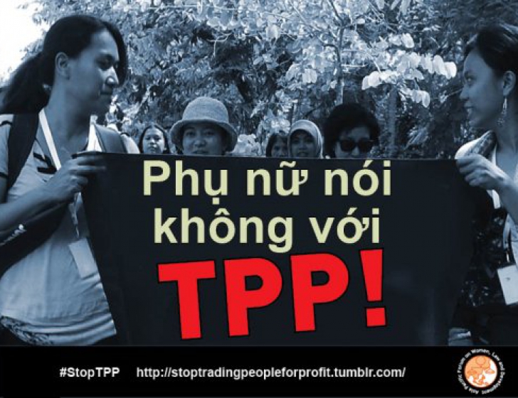 Verzet tegen TPP in Thailand