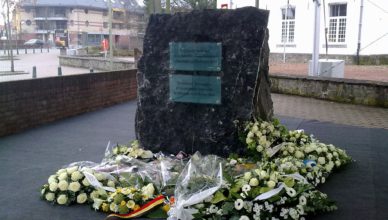 Monument voor de slachtoffers in Buizingen